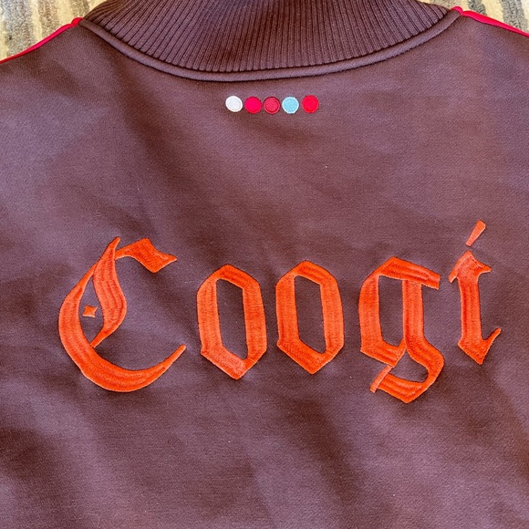 Heavy Brown Coogi Zip Up Jacket XXL - Picture 4 of 6